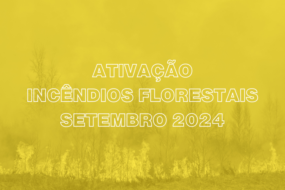 Ativação Setembro 2024: Incêndios Florestais